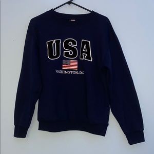 USA crew neck